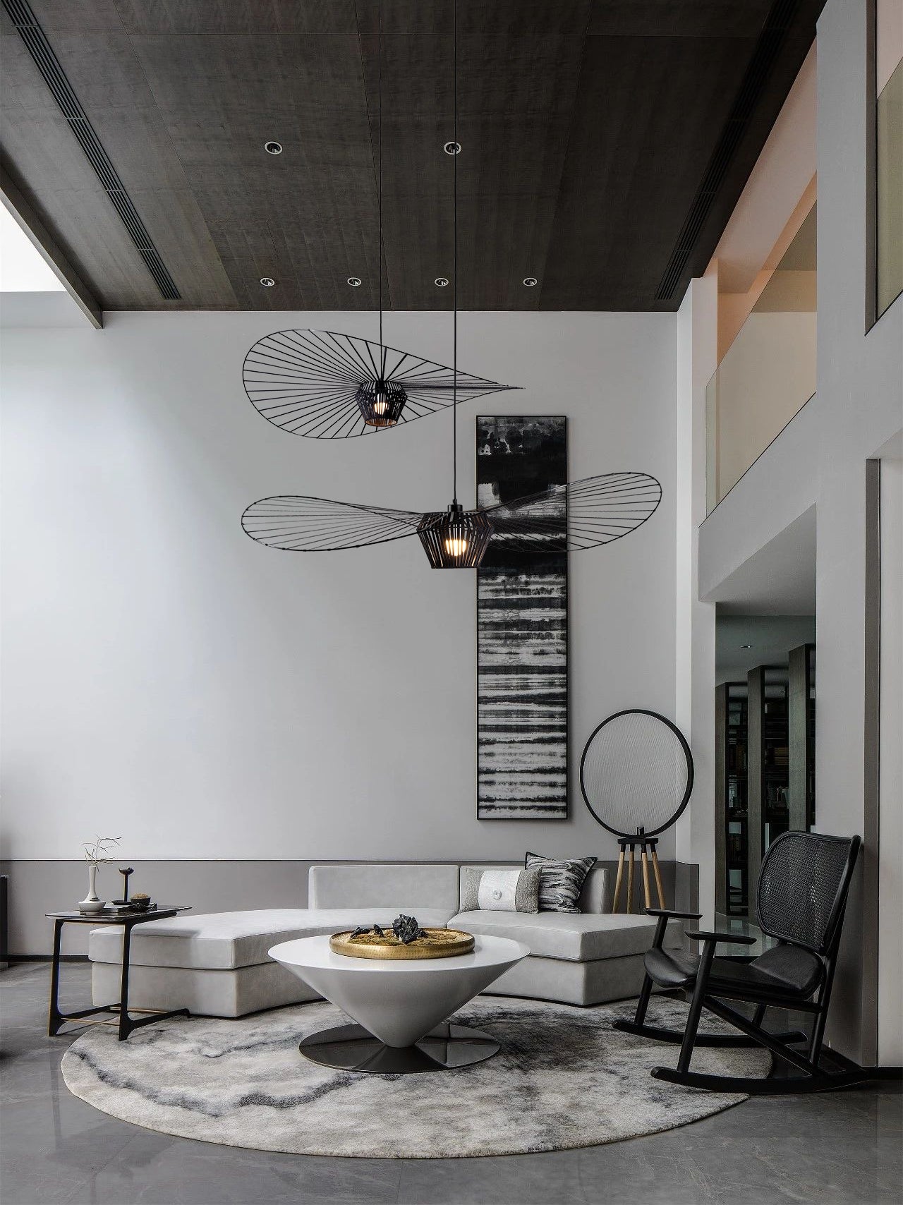 Hanglamp woonkamer zwart