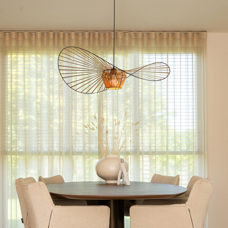 Design hoedlamp goudbruin – elegante hanglamp voor elk interieur