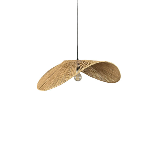 Rotan hoedlamp 50 cm