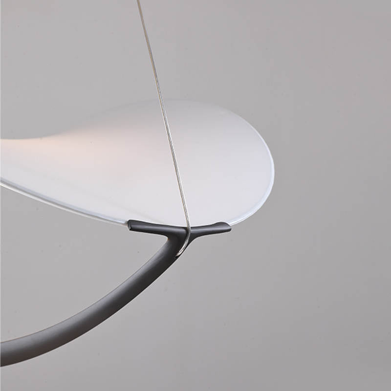 Wit zwart detail lamp