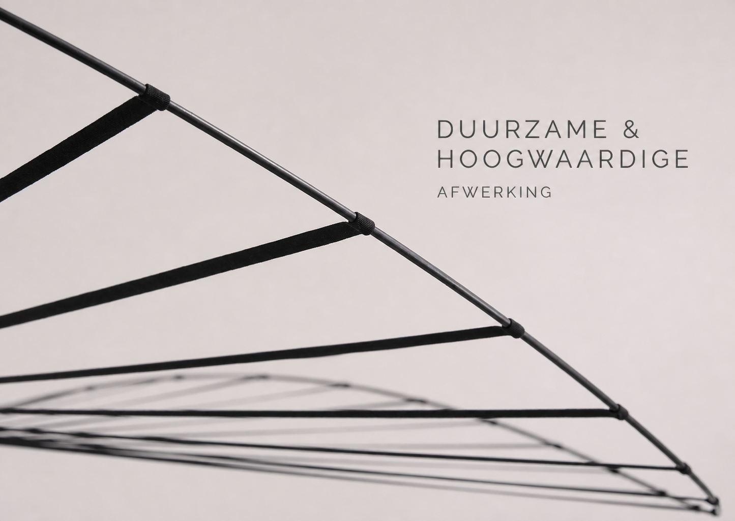 Hoedlamp Zwart - Design Hanglamp - 100 cm