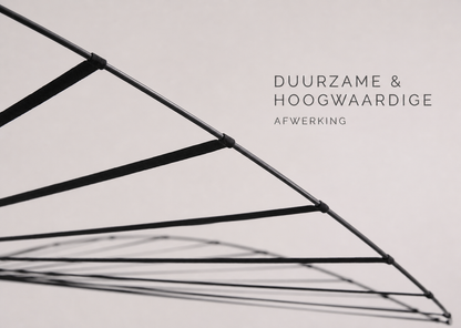 Hoedlamp Zwart - Design Hanglamp - 100 cm