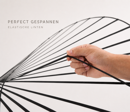 Hoedlamp Zwart - Design Hanglamp - 100 cm