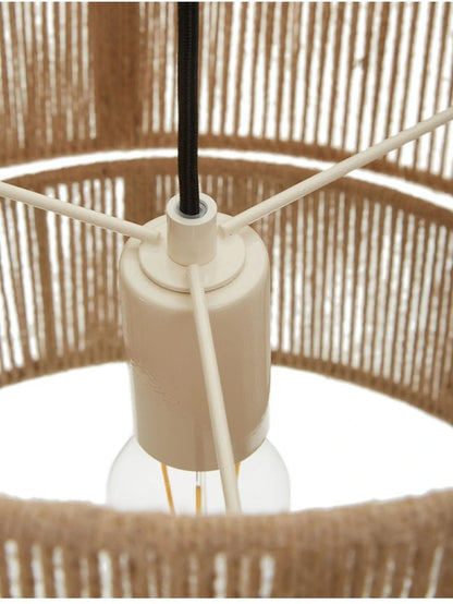 Boho rotan hanglamp - drielaags - 50 cm