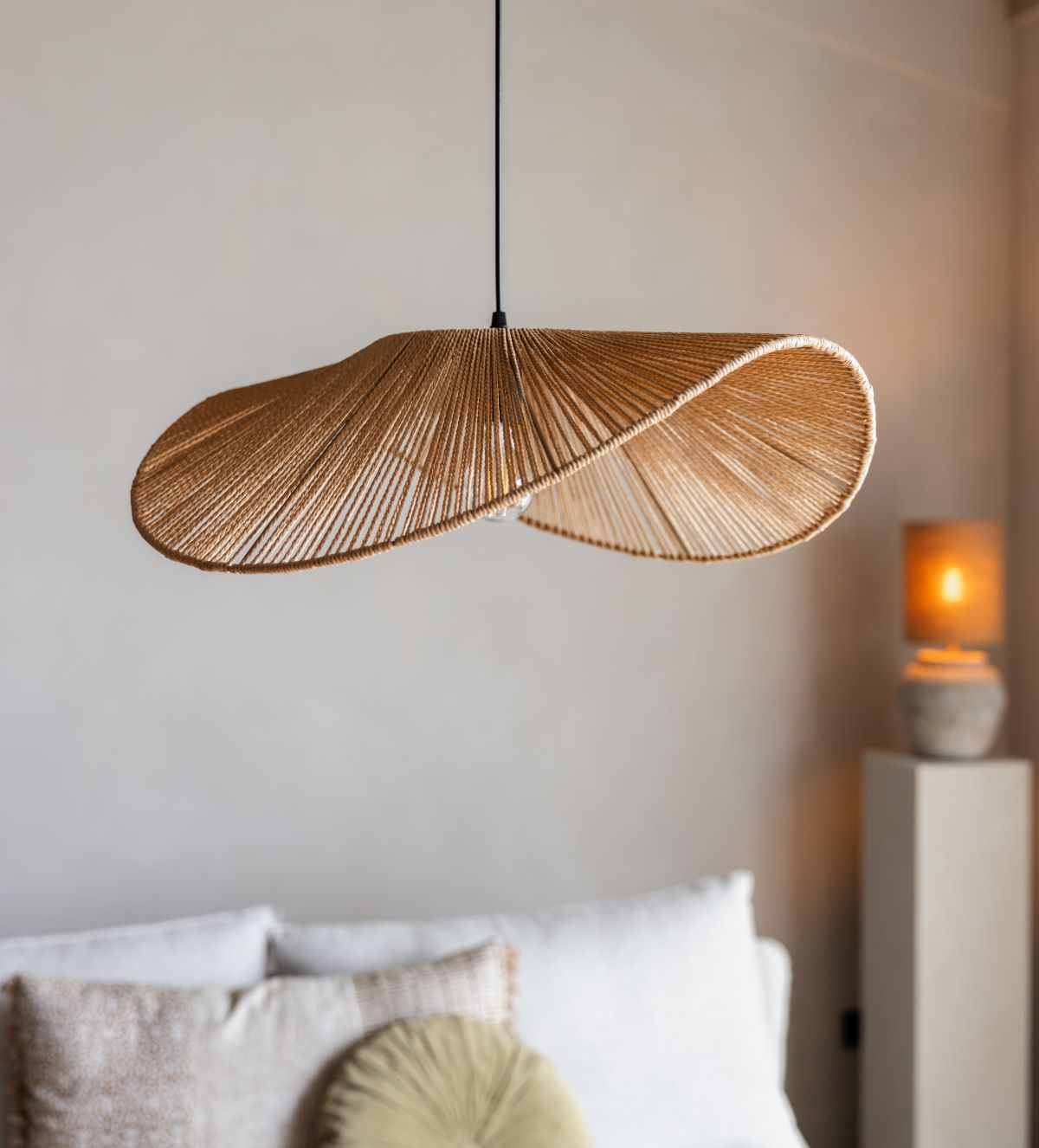 Rotan-jute hanglamp design