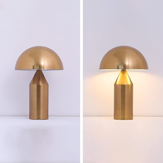 Tafellamp goud modern