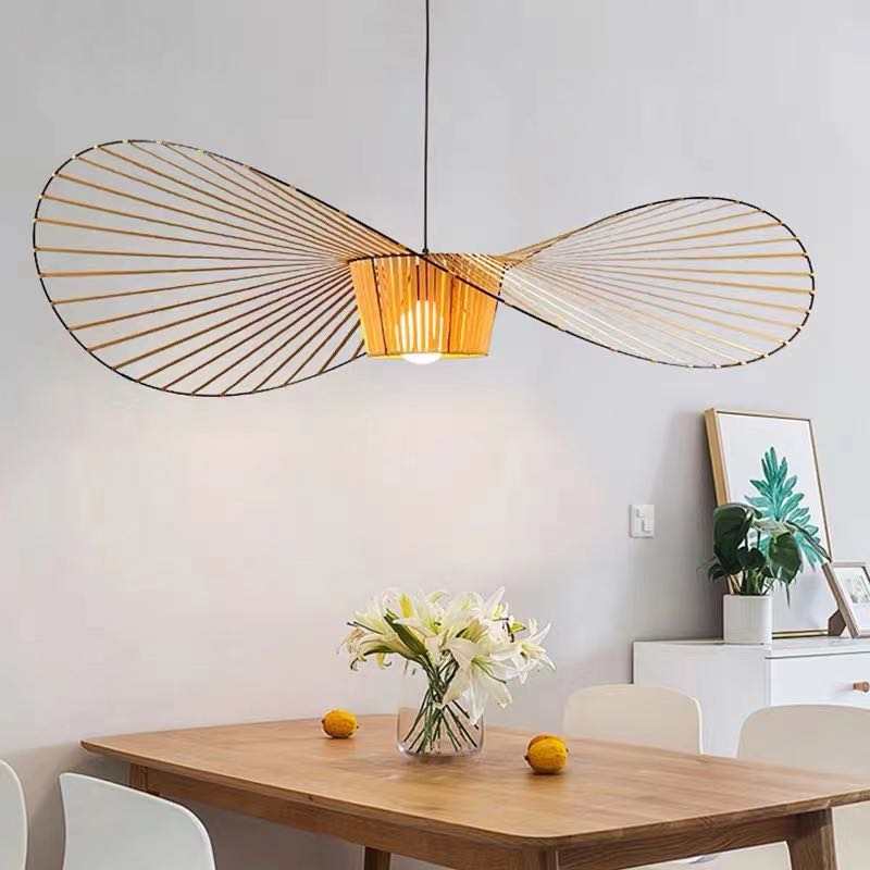 Vertigo stijl hanglamp bruin