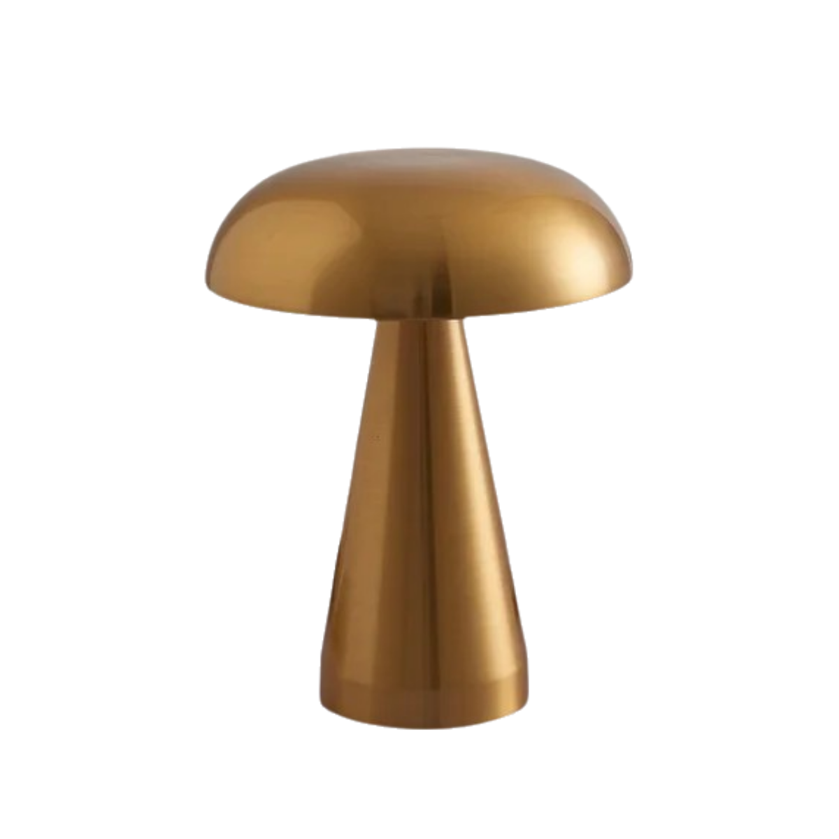 Moderne tafellamp - mushroom - goudkleurig