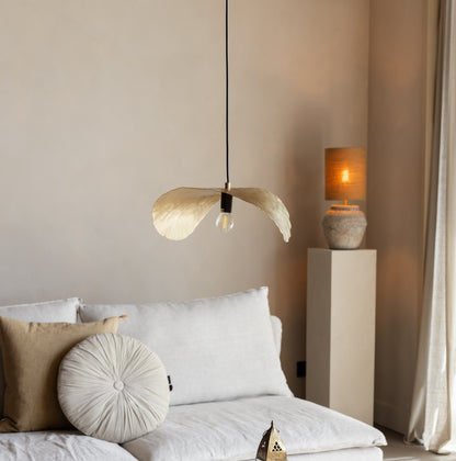 Designlamp goud 