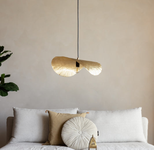 Messing design lamp