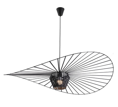 Design lamp zwart vertigo