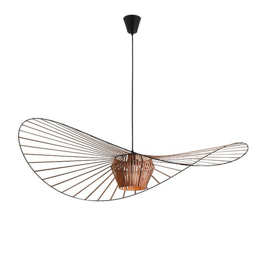 Hoedlamp koper design hanglamp