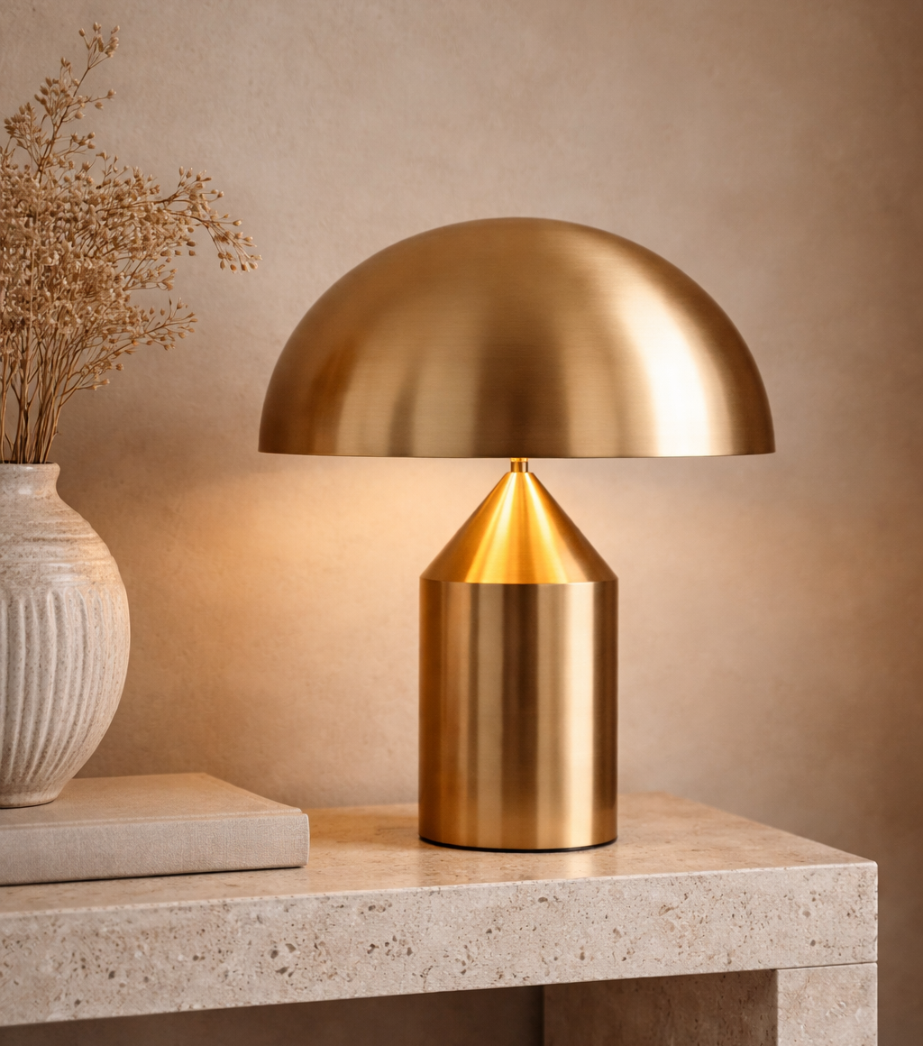 Apollo Tischlampe - Gold - 35 cm