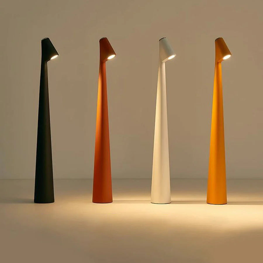 Moderne tafellamp - Pylon - Wit