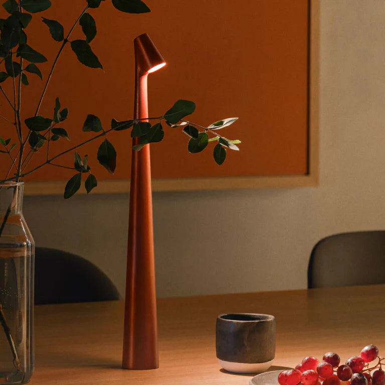 Moderne tafellamp - Pylon - Wit