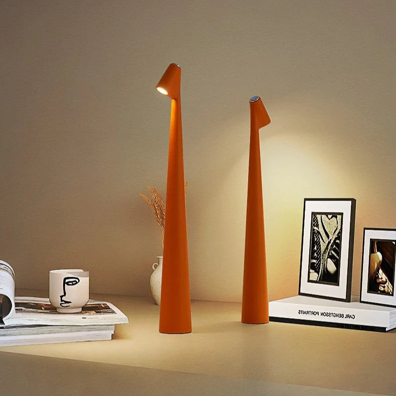 Moderne tafellamp - Pylon - Wit