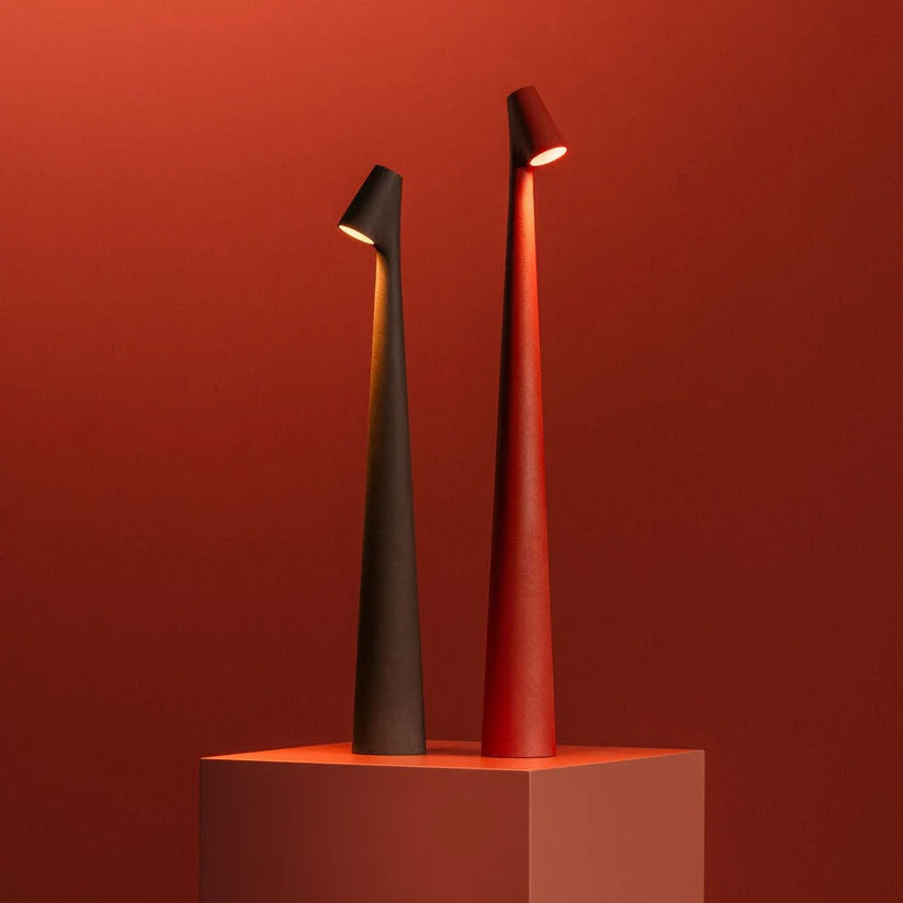 Moderne tafellamp - Pylon - Wit