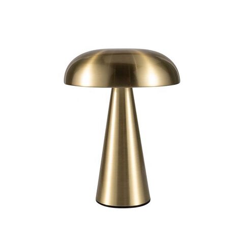 Moderne tafellamp - mushroom - goudkleurig