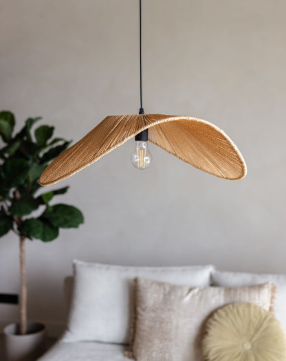 Rotan hanglamp handgemaakt