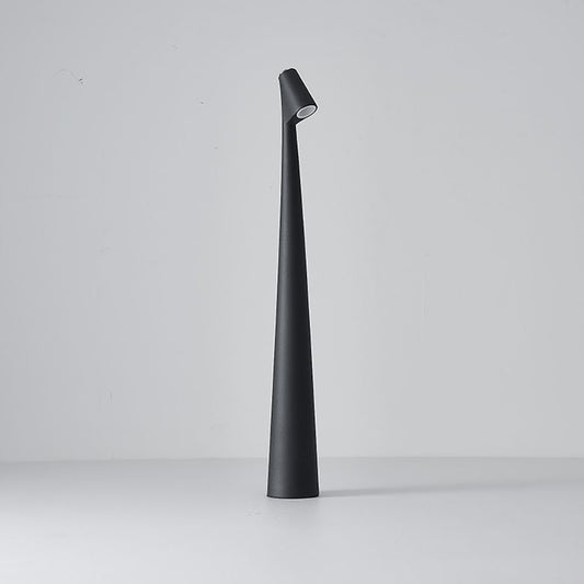 Moderne tafellamp - Pylon - Zwart